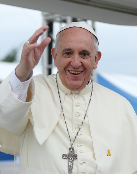 El papa jugó un rol importante en el deshielo (foto korea.net)