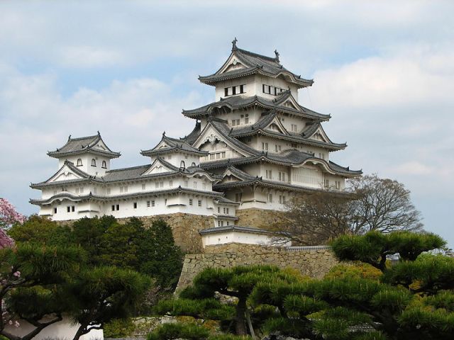 Castillo de Himeji, importante destino turístico (foto Bernard Gagnon)