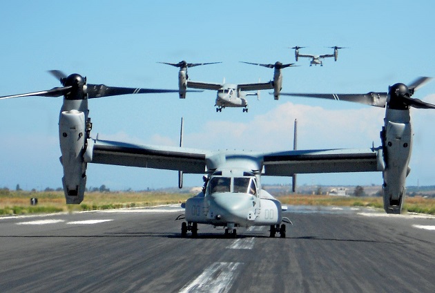 Japón adquirirá aviones Osprey.