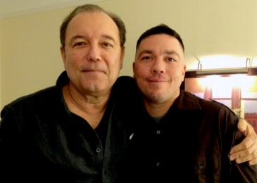 Ruben Blades y su hijo