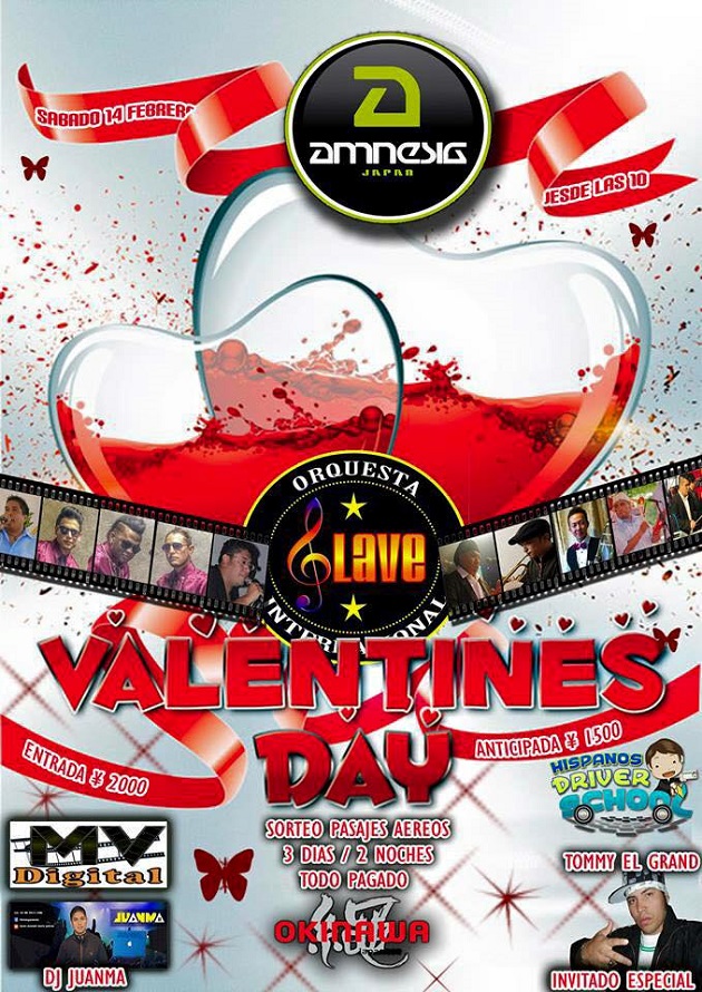 San Valentin en el Amnesia