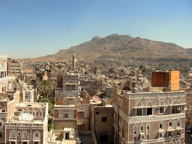 Saná, capital de Yemen (foto Franco Pecchio)
