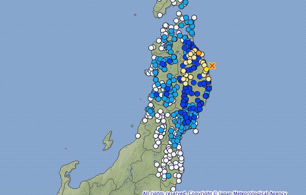 Terremoto en Iwate 13.51 Febrero 17