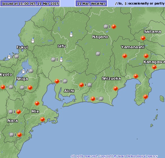 2015-03-11 - 11 horas estado del tiempo en Japon 5