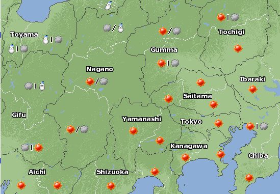 2015-03-12 - 11 horas estado del tiempo en Japon 2