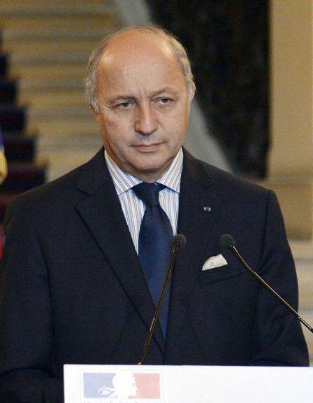 Ministro Laurent Fabius (foto Wikipedia)