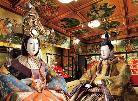 Festival de muñecas (foto hotel Meguro Gajoen) 