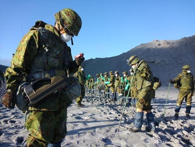 Tropas japonesas (foto Fuerzas de Autodefensa de Japón)