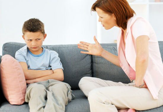 Conversacion madre e hijo