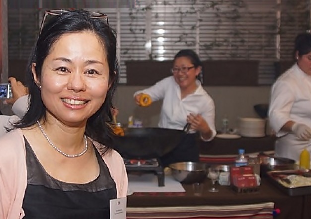 Fotografía tomada a doña Elena Nakayama en julio de 2013 en la Embajada del Perú en Tokio.