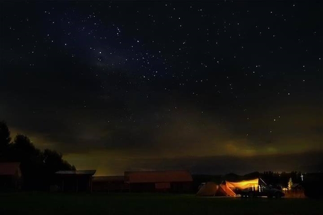 Hoshi ni te no todoku oka kyampu jyo en Hokkaido
