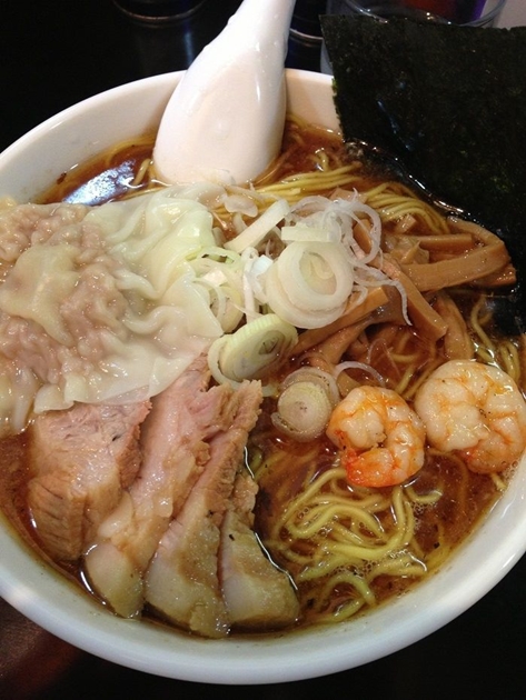 Ichijoryu ganko ramen Soumanke en Shinjuku