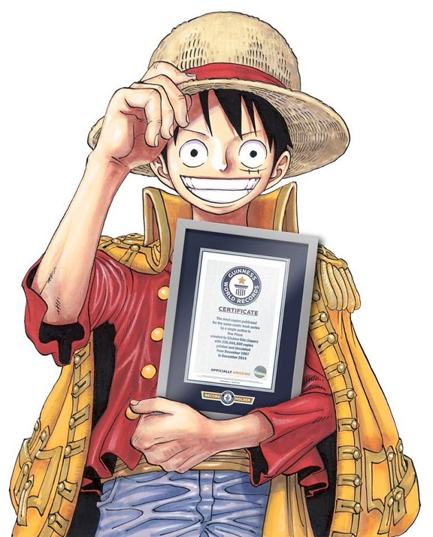 One Piece con su Guinness.