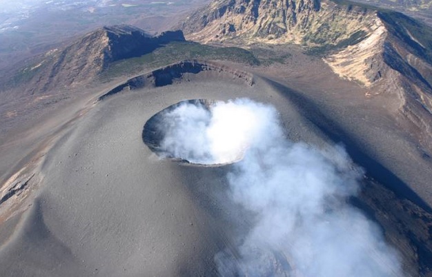 Volcan Asama (Foto Universidad de Tokio)