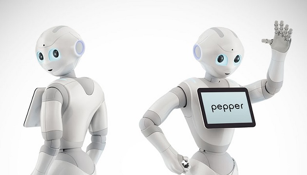 robot pepper horizontal