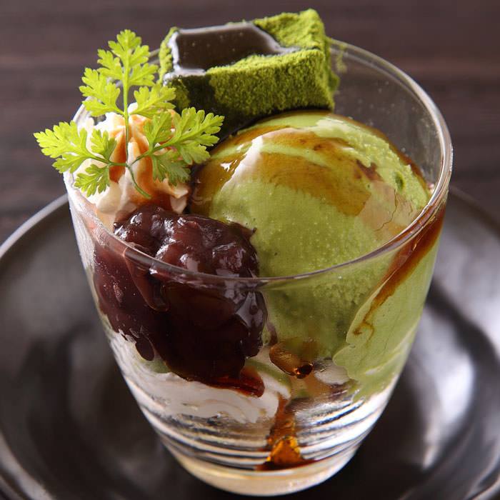 Matcha aisu. 抹茶アイス