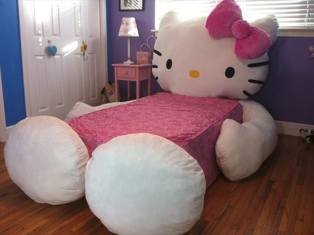 Cama de la popular gatita