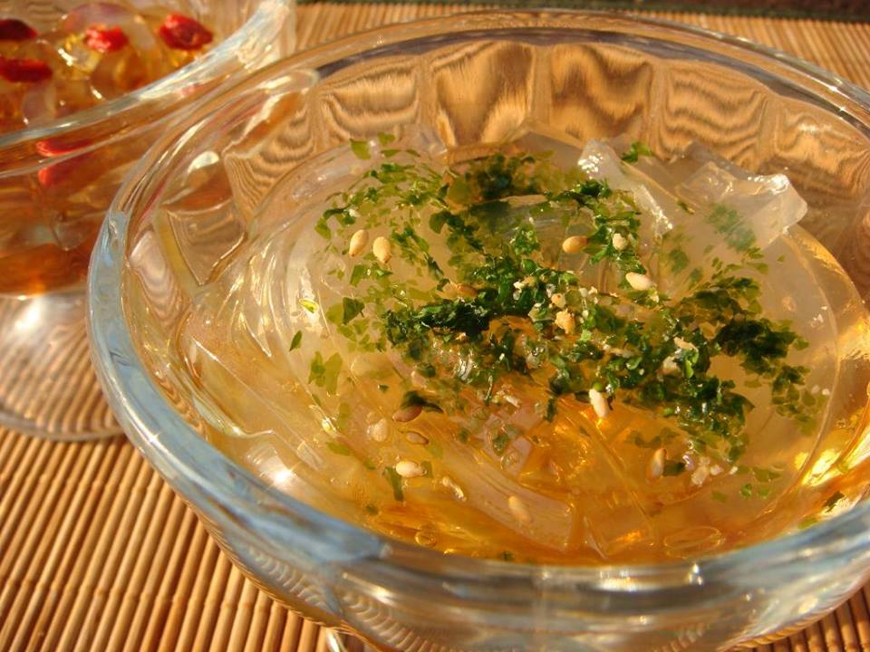 Tokoroten. ところてん