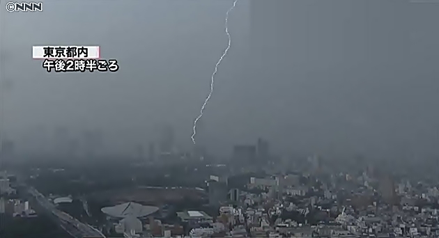 Tormenta electrica en julio 2015