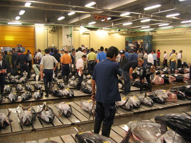 Mercado Tsukiji (foto Wikipedia)