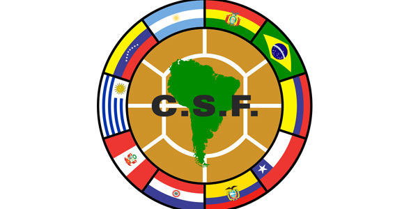 Logotipo de la Conmebol.