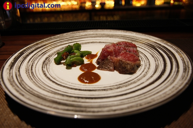 Wagyu a la parrilla, Aji Panca & Miso