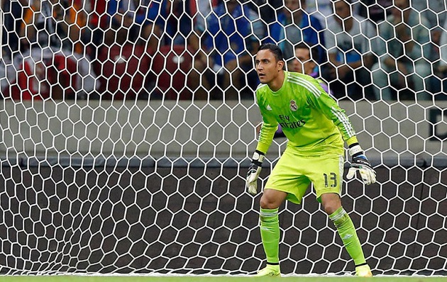 Keylor Navas (Foto Real Madrid)