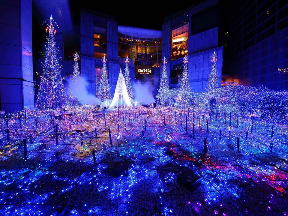 Shiodome Caretta Illumination 2015 en Caretta Shiodome (Tokio)