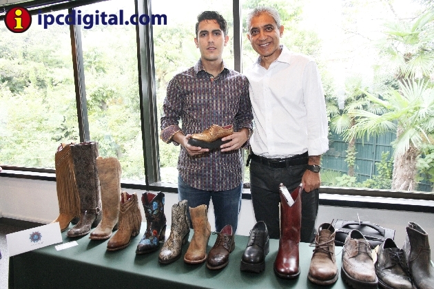 Miguel Ángel Muñoz (der) de Botas Muro.