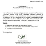 Comunicado de Nicolás Cuéllar.