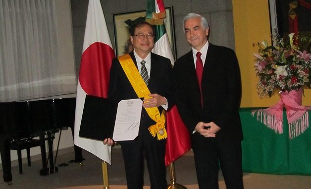 Embajadores Shuichiro Megata y Carlos Almada