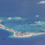 Islotes en disputa en el Mar Meriodional de China.