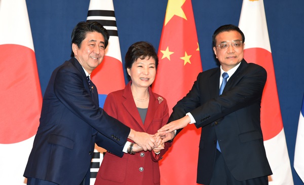 Japón-Corea-China