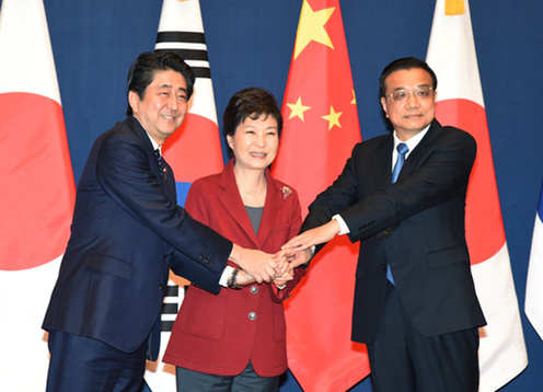 Japón-Corea-China