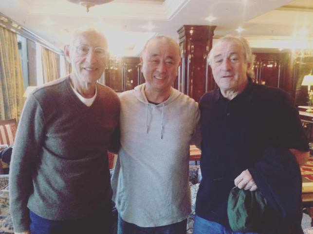 Robert de Niro y Nobu Matsuhisa (foto noburestaurants.ru)