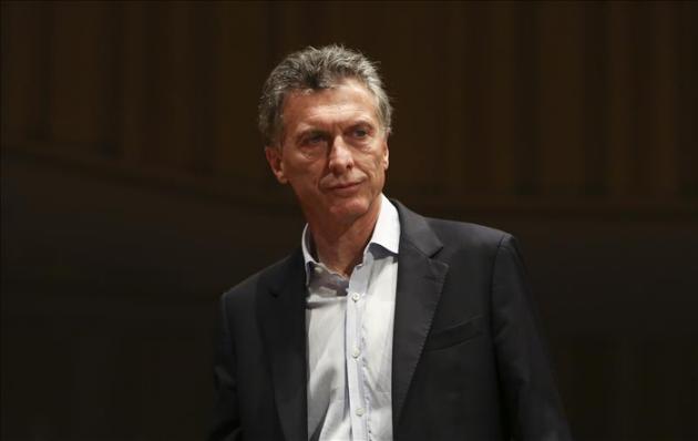 El presidente Macri.