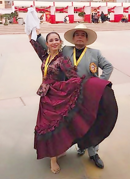 Chifumi Fukuda y Domingo Tirado (Foto Facebook)