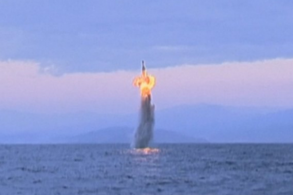 Lanzamiento de un misil mostrado por Corea del Norte el 9 de enero.