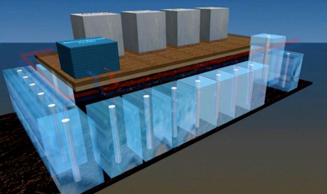 Muro de hielo de Fukushima