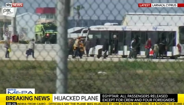 Secuestro de avión egipcio.
