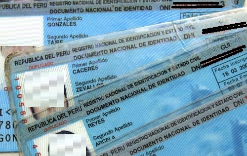 DNI peruano