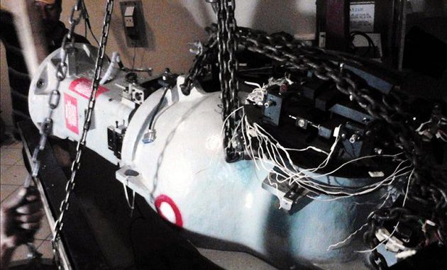Fuente radiactiva robada (Foto cedida)
