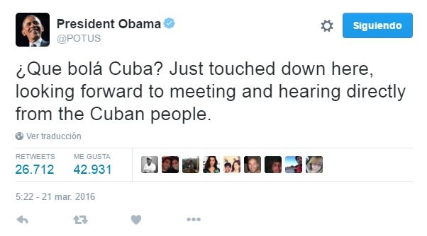 Twiiter de Obama