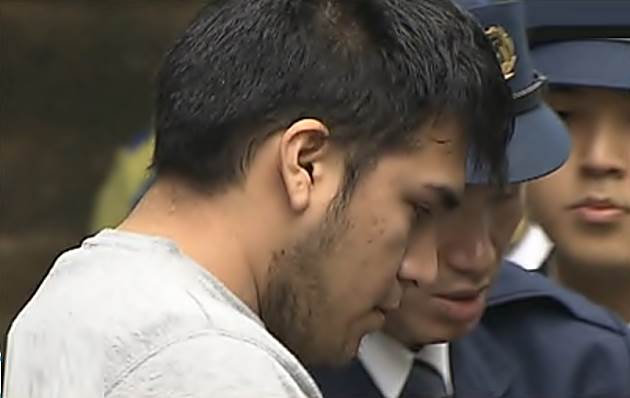 La TV japonesa mostró otro de los detenidos, Jorge Noél Núñez.