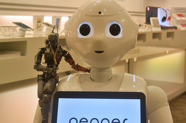 Pepper, el popular robot de SoftBank (foto softbank.jp/robot/special/pepper)