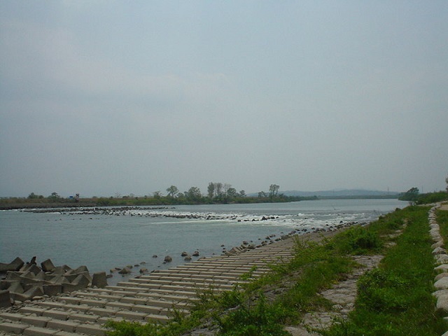 Río en Fukushima (foto Triglav)
