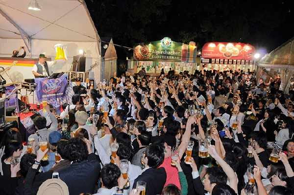 5 Oktoberfest en Hibiya Koen