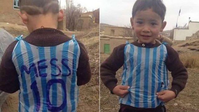 Niño afgano