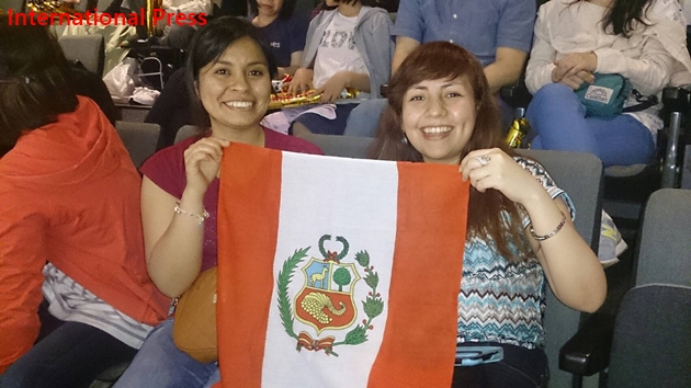 Peruanos en Sendagaya (4)