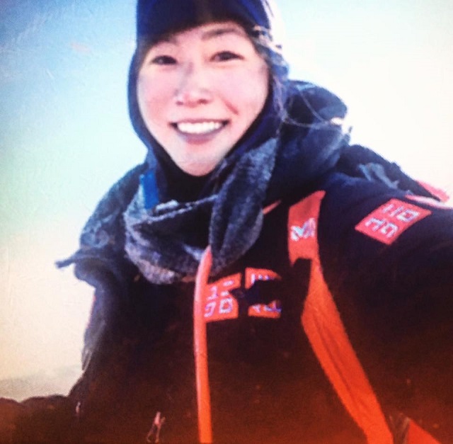 Marin Minamiya en el Everest (foto Facebook)